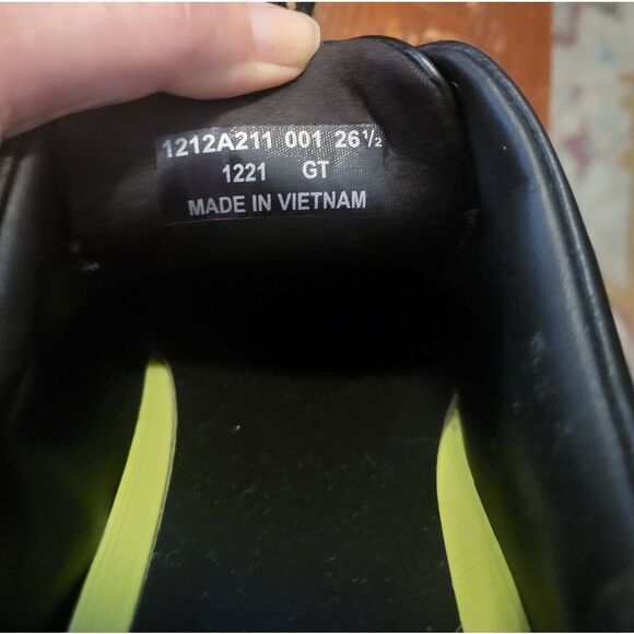 Pedala Light X by Asics Black Casual Comfort Unisex Leather Sneakers, Size 9 - Picture 10 of 10